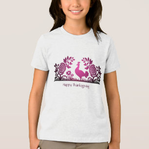 Magenta Erntedank Türkei T - Shirt