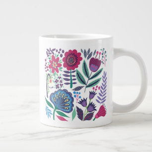 Magenta Folklorele Jumbo-Tasse