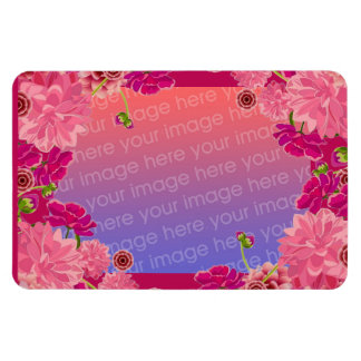 Magenta-Foto Magnet