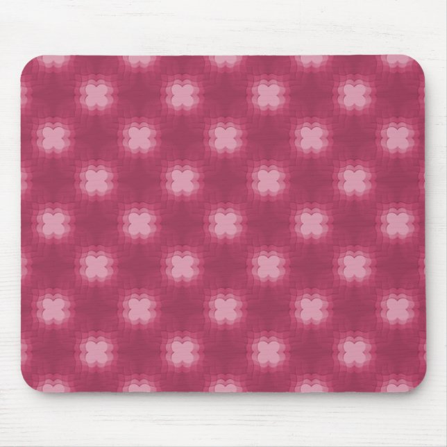 Magenta Funky Flair Mousepad (Vorne)
