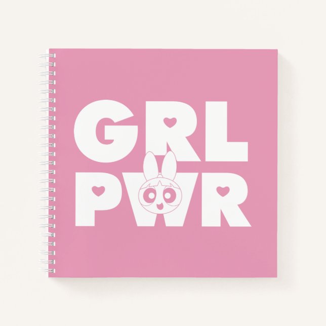 Magenta: Girl-Power Notizbuch (Vorderseite)