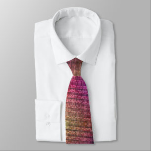 Magenta Goldbraune Krawatte  Moderne Hochzeiten - 