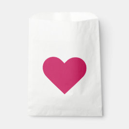 Magenta Heart Geschenktütchen