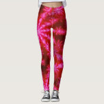 Magenta Hot Pink Psychedelic Mandelbrot Fraktal Leggings<br><div class="desc">Diese Leggings zeichnen sich durch ein gewagtes und überaus psychedelisches Sternexplosion-Muster aus, das auf dem Mandelbrot Fraktal Set basiert. Ein Fraktal ist ein Muster, das sich auf der Grundlage einer mathematischen Gleichung oder eines Set von Gleichungen für immer wiederholt. Dieses Fraktal ist in Magentatönen gehalten und in heißen Rosa gehalten....</div>