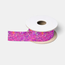 Magenta-Jubiläums-Abstract-Print