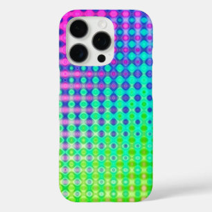 Magenta Lila Blue Green Yellow Pink iPhone 16 Pro Hülle