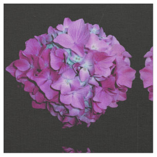 Magenta lila rosa Hydrangea Stoff
