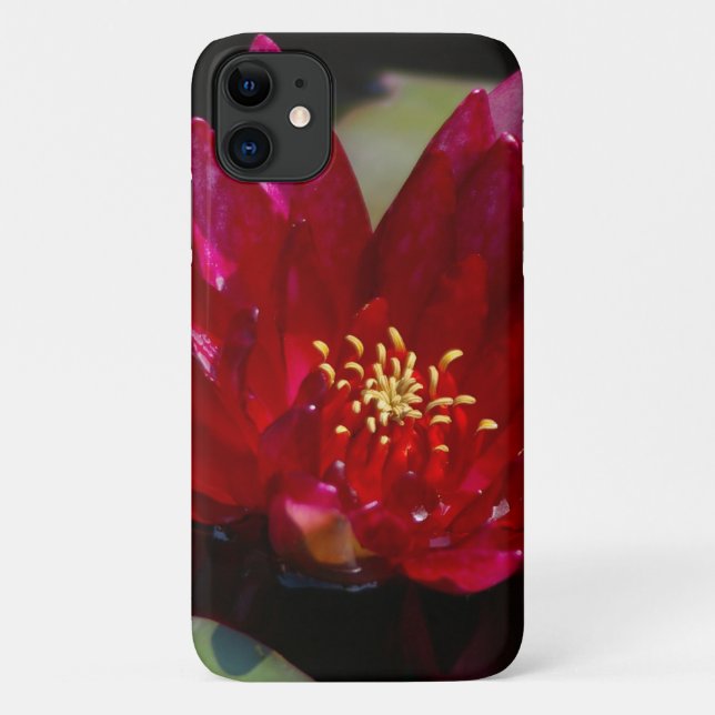 Magenta Lotus Wasserlilie Case-Mate iPhone Case (Rückseite)