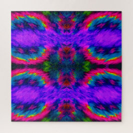 Magenta Mitternacht Psychedelisches Puzzle