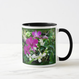 Magenta Orchids Tasse