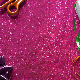Magenta Pink Glitzer Seidenpapier