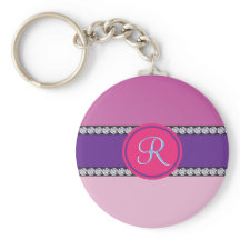 Magenta Pink Monogram