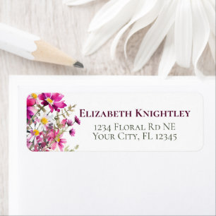 Magenta Pink Wildblumen Blume