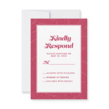 Magenta Red Artistic Leaf | Modern kühne Abstrakt