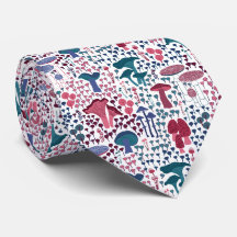 Magenta Retro Mushroom