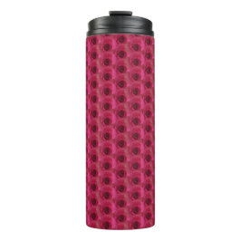 Magenta Rose - Modernes Blumendesign Thermosbecher