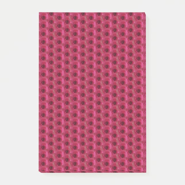 Magenta-Rose Post-it Klebezettel (Vorderseite)