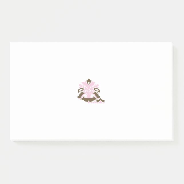 Magenta-rot, gelblich-orange dekorativ post-it klebezettel (Vorderseite)