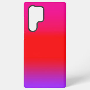 Magenta-Rot-Lila-Verlaufs-Muster Samsung Galaxy Hülle