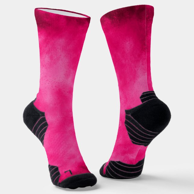 Magenta Storm Cloud Socken (Gewinkelt)