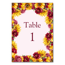 Magenta und Golden Yellow Wedding