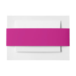 Magenta (Vollfarbe) Einladungsbanderole