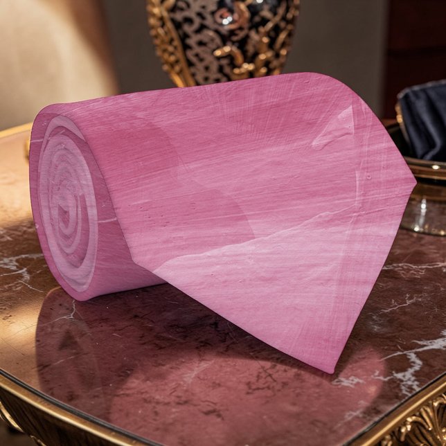 Magenta Wasserfarben individuelle Krawatte (Von Creator hochgeladen)