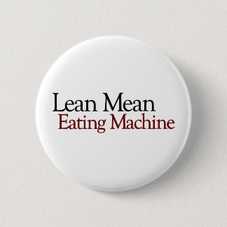 Magere gemeine Essenmaschine Button