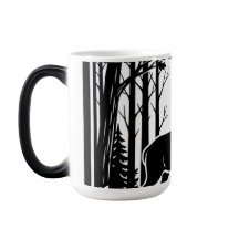 Magestic Buck, Black and white Nature