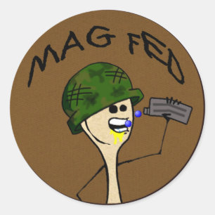 MagFed Aufkleber