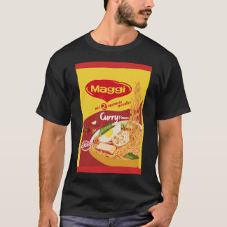 Maggi Nudeln 2 Minuten Pack Curry Geschmack Sticke T-Shirt