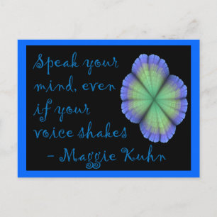 Maggie Kuhn - Postkarte