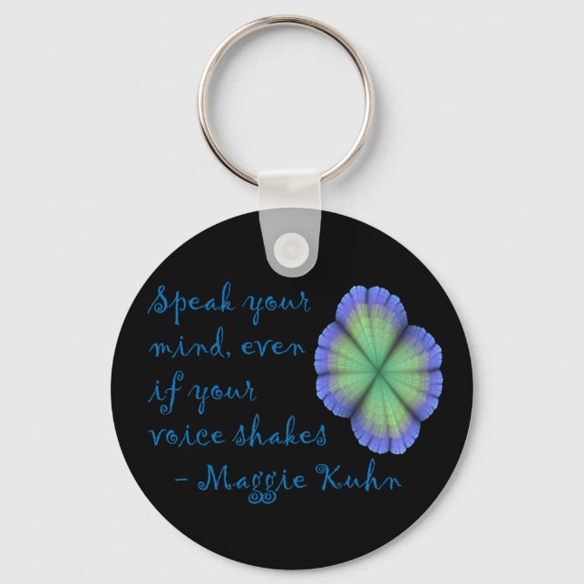 Maggie Kuhn - Schlüsselanhänger (Vorderseite)