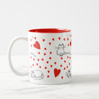Maggie Liebe v3 Zweifarbige Tasse
