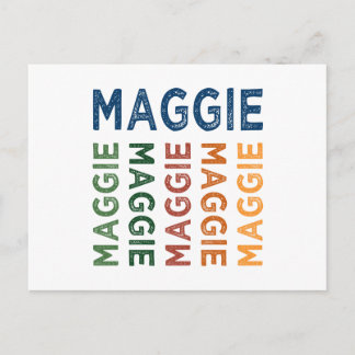 Maggie Niedlich Colorful Postkarte
