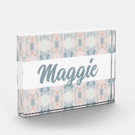 Maggie Print Decorativ Akrylblock Fotoblock