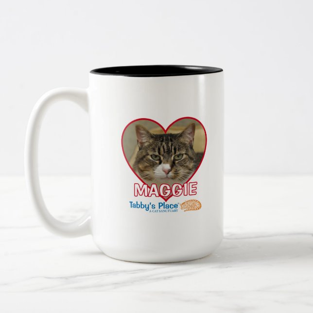 Maggie-Tasse Zweifarbige Tasse (Links)