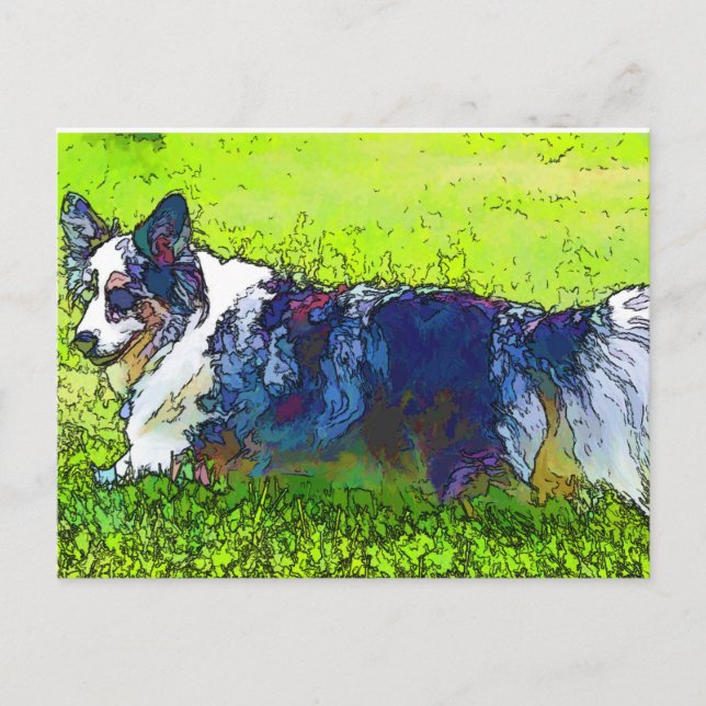 Maggie Toon Postkarte (Vorderseite)