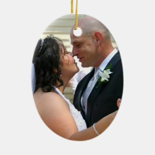 Maggie und Eric-Verzierung Keramikornament