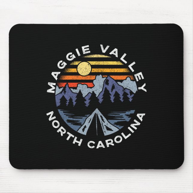 Maggie Valley North Carolina Mountains Urlaub So Mousepad (Vorne)