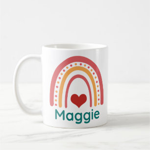 Maggie Vintage Boho Regenbogen Kaffeetasse