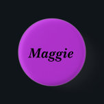 Maggie vom verwaisten schwarzen Charakternamen Button<br><div class="desc">Maggie ist ein Charakter vom Fernsehshow Waisen-Schwarzen</div>