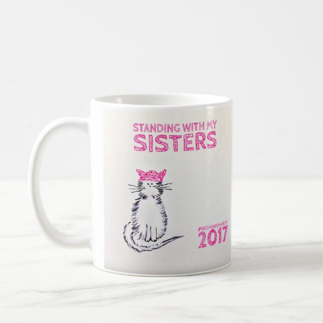 Maggies der März-Tasse Frauen Kaffeetasse (Links)