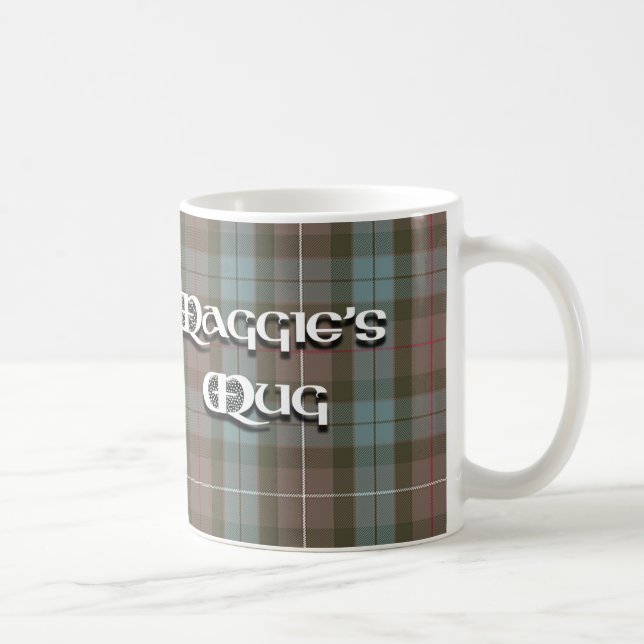 Maggies Tasse im Tartan (Rechts)