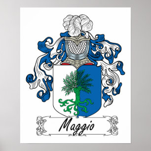 Maggio Familienwappen Poster