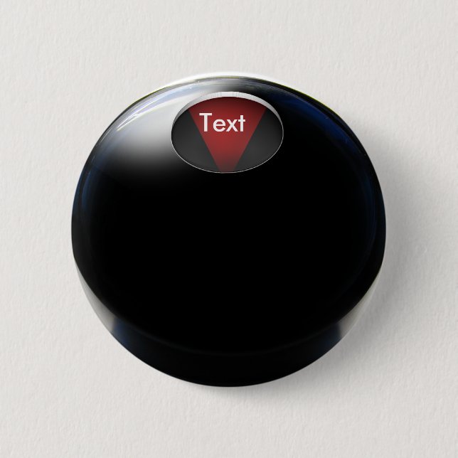 Magic 8 Ball ( Antwort hinzufügen) Button (Vorderseite)