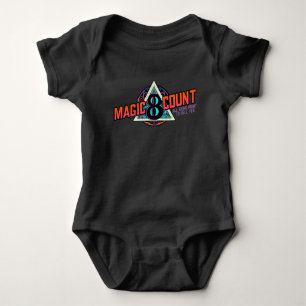 Magic 8 Count Horizontales Logo Baby Bodysuit Baby Strampler
