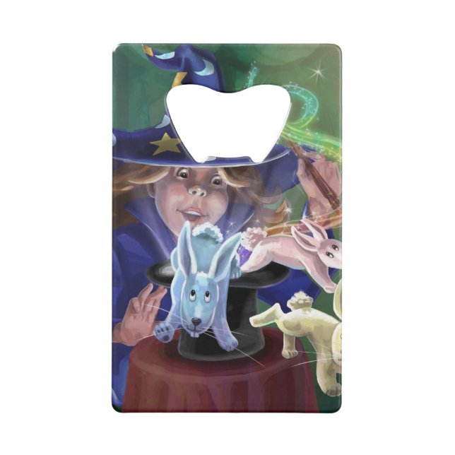 Magic Act Geldkarten Flaschenöffner (Rückseite)