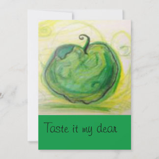 Magic Apple Card Einladung