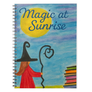 Magic at Sunrise – Watercolor Witch Notizblock